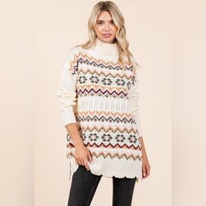 See And Be Seen Long And Cozy Turtleneck Sweater